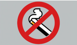 A No Smoking diagram.